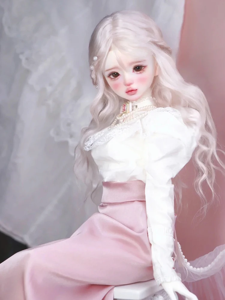 BJD 인형 1/4 linglan 아름다운 소녀 귀여운 고품질 수지 장난감 생일 선물 천사 인형 관절 인형 제공