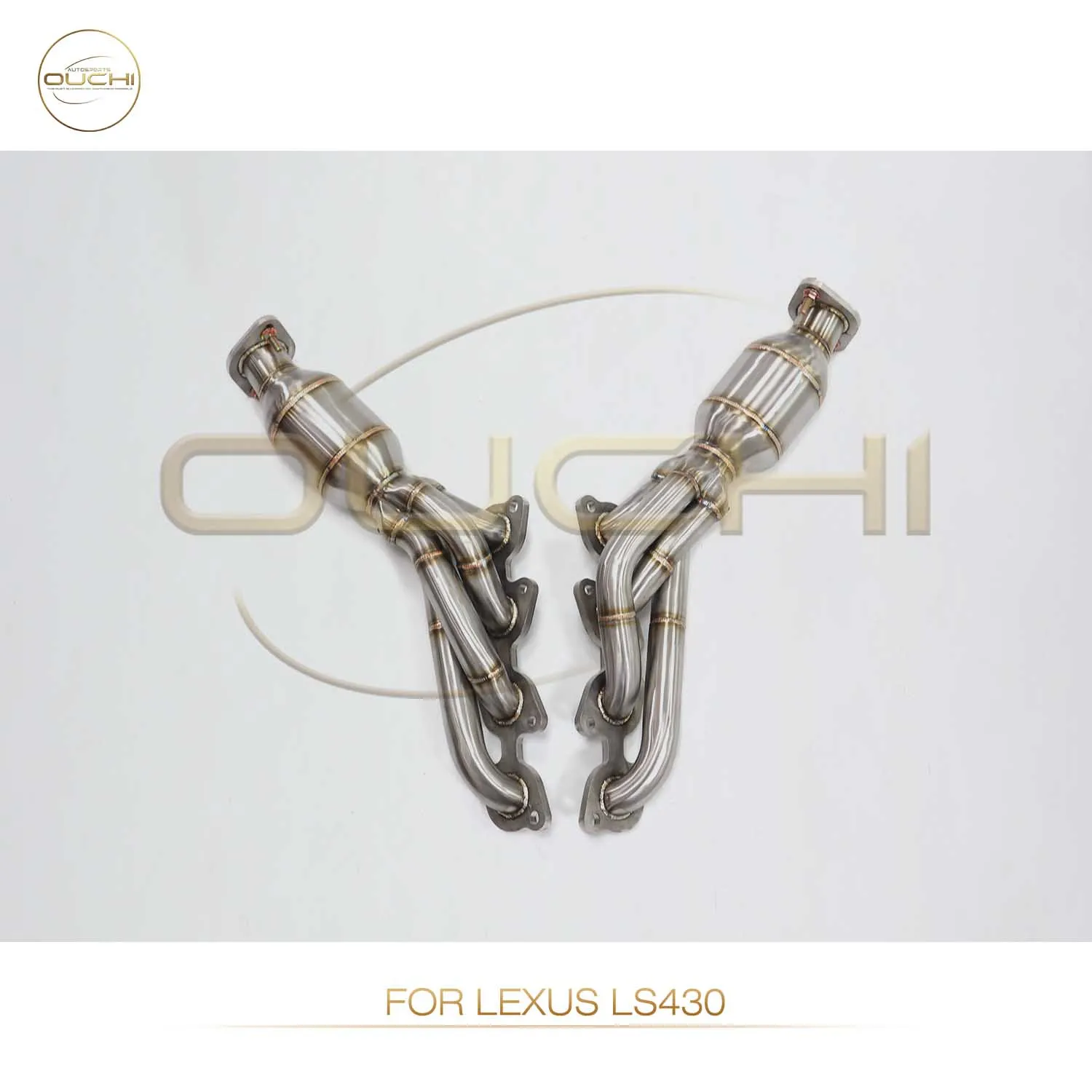 High performance manifold for Lexus LS430 OUCHI Exhaust system Stainless steel Headers Auto Parts Without heat shield