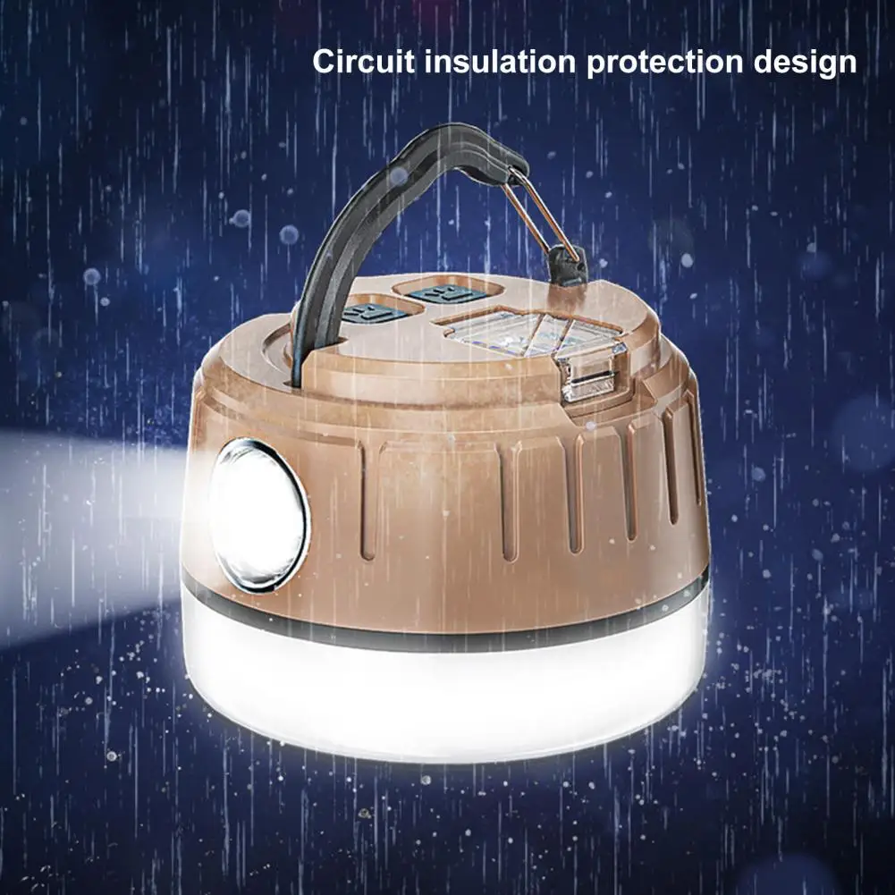 Camping Lantern Waterproof Frosted Texture Tent Light Ambient Camping Light Outdoor Led Flashlight Tent Camp Supplies