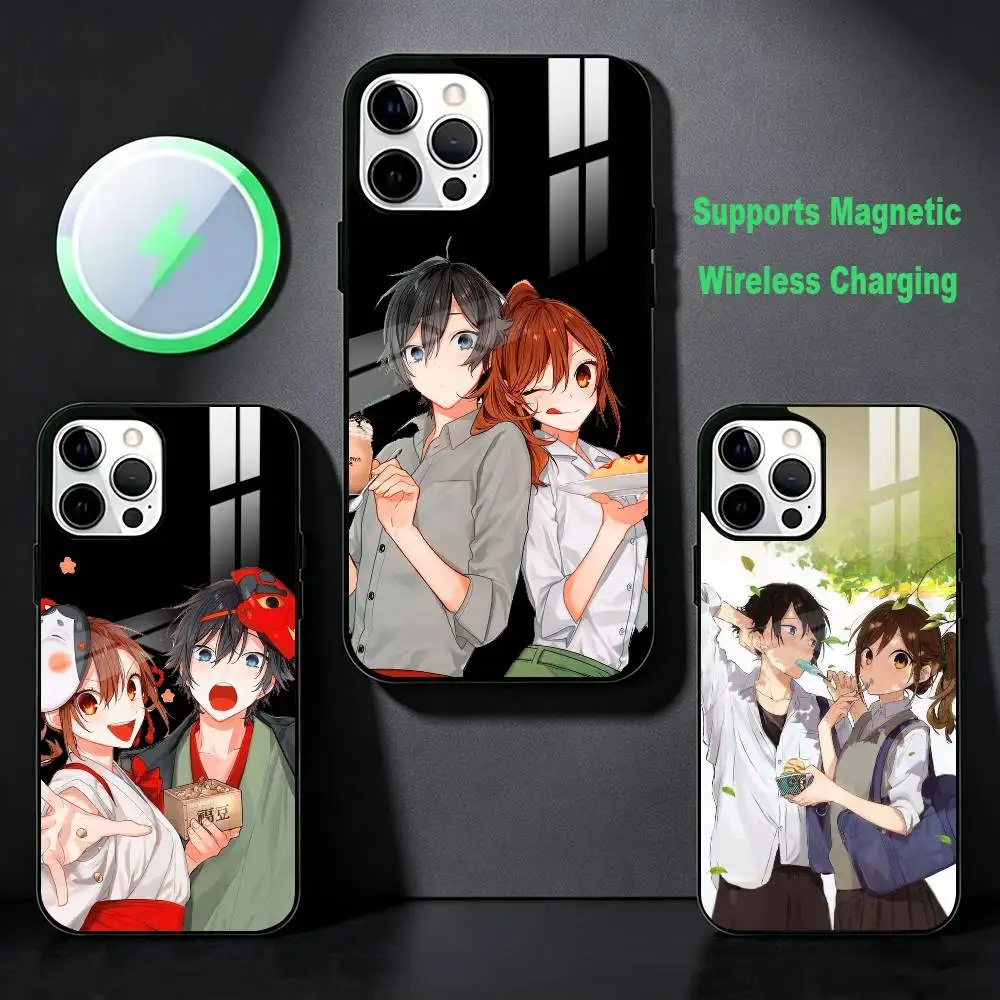 Hori Kyoko Horimiya-A Anime  Phone Case For iPhone 17,16,15,14,13,12,Plus,Pro,Max for Magsafe Magnetic Wireless Charging