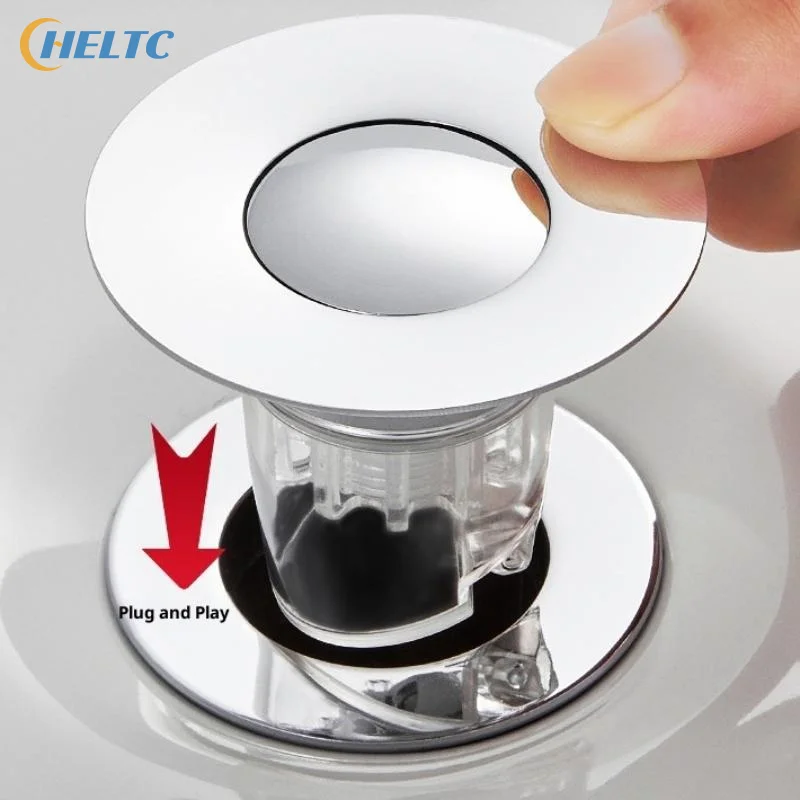 

1PCS Washing Universal Basin Pop-up Drain Filter Wash Basin Hair Sink Strainer Kitchen Bathtub Stopper Shower Plug Bathroom Tool