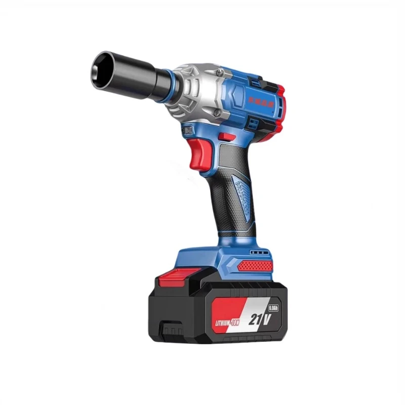 

Бесщеточный электрический гаечный ключ, литиевая батарея, гаечный ключ с высоким крутящим моментом, полка, авторемонт, многофункциональная воздушная пушка