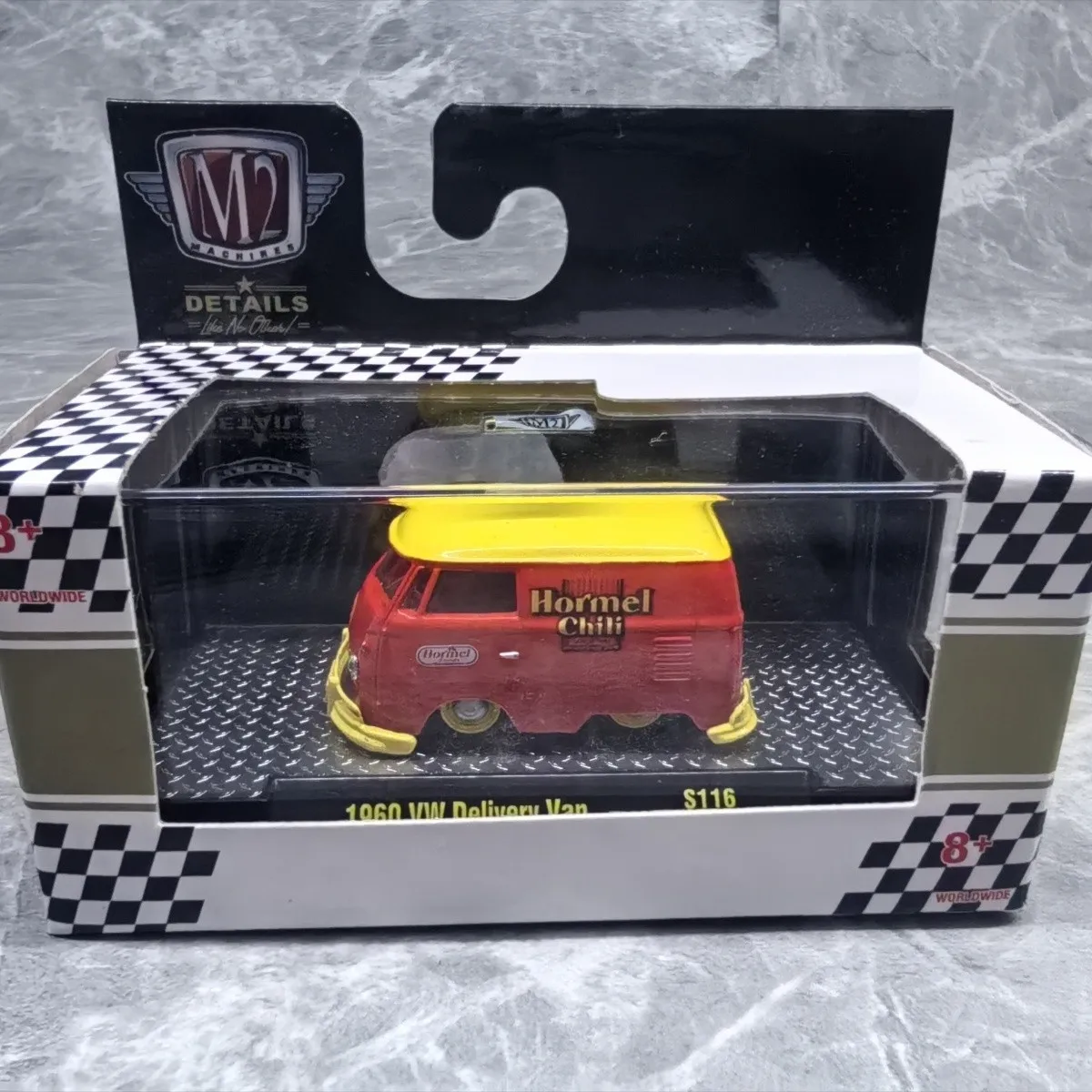 M2 1:64 1960 Volkswagen Delivery Van Model Alloy