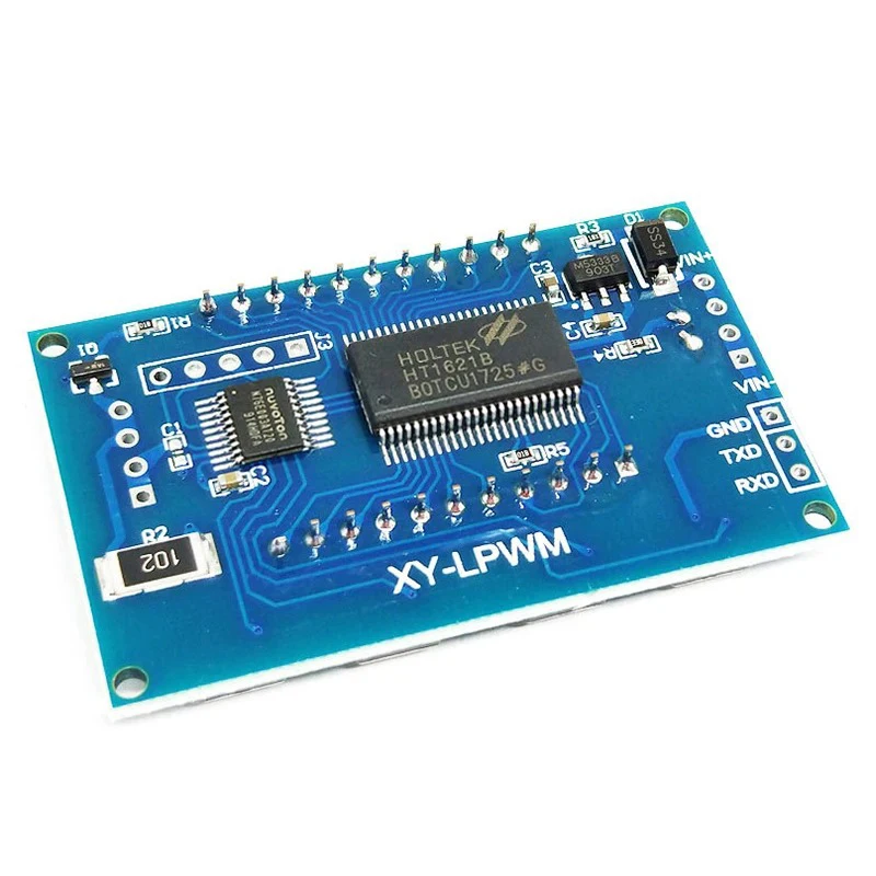 XY-LPWM 1Hz-150Khz Signal Generator PWM Board Module Pulse Frequency Duty Cycle Adjustable Module LCD Display 3.3V-30V