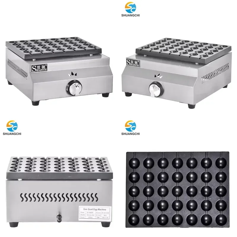 Professional commercial LPG oil grill stainless steel quail electric pump bearing gearbox engine 1