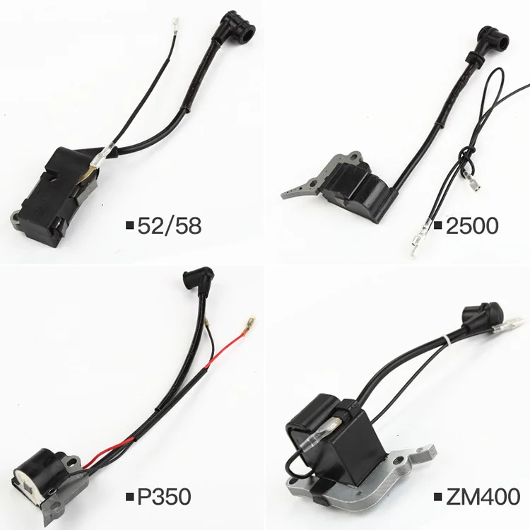 Chainsaw high voltage pack 52/58 2500 3800 P350 sawsaw coil igniter garden accessories