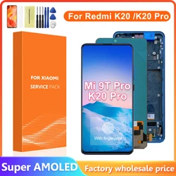 Super AMOLED 6,39 ''Display Für Xiaomi Mi 9T / 9T Pro LCD Display Touchscreen Digitizer Montage für Xiaomi Redmi K20 / K20 Pro