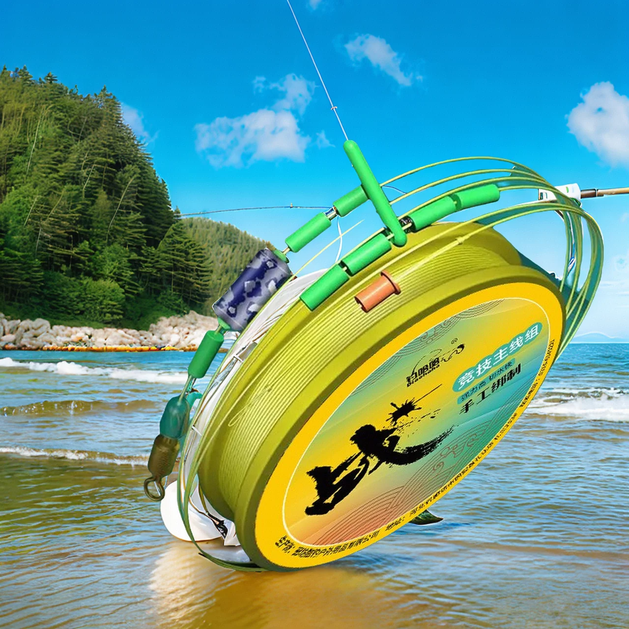 

Freshwater Saltwater Sea Bass Trout Carp Braided Fluorocarbon Monofilament Fish Outdoor Gear Fishing Line Lightweight Durable