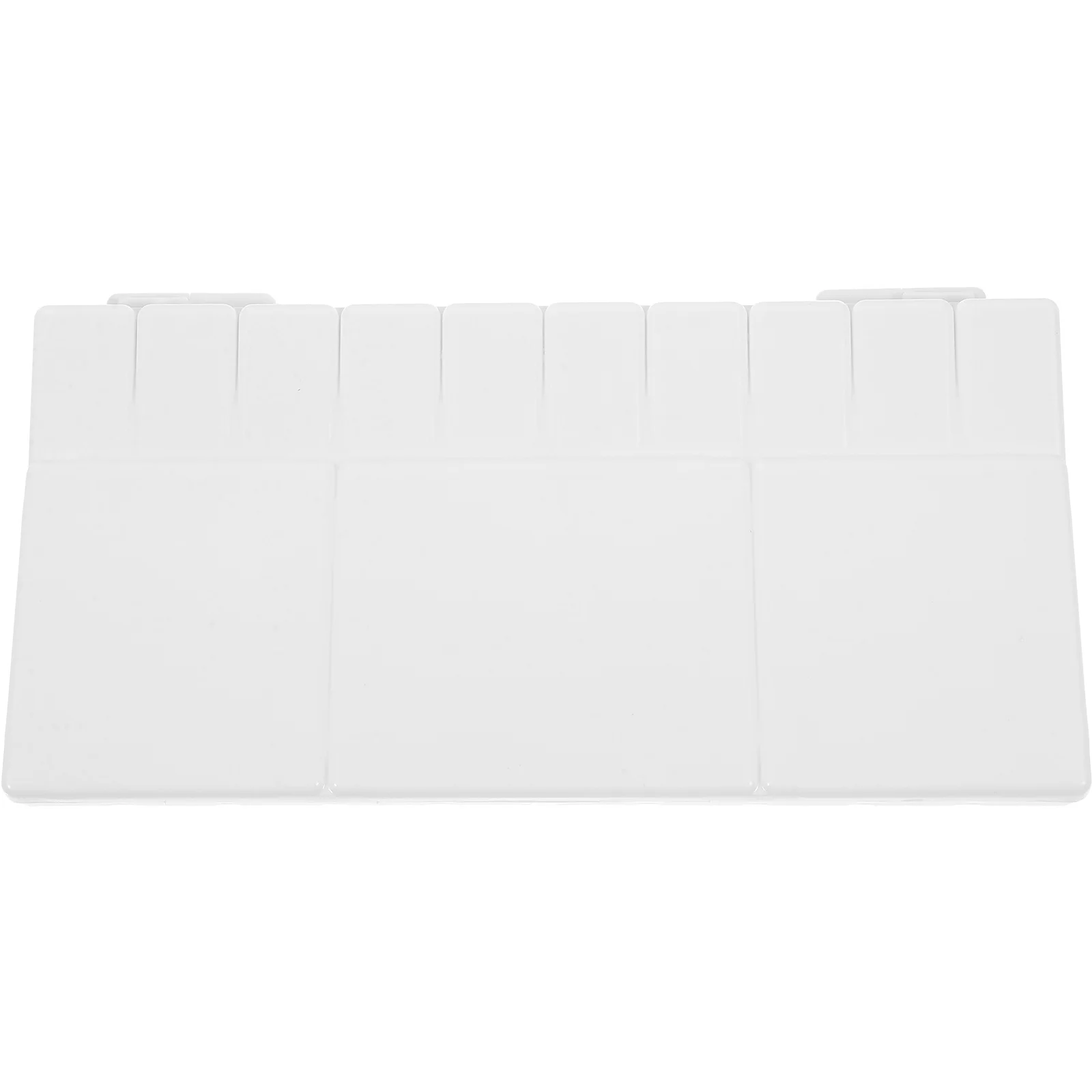 

Color Mixing Plate Watercolor Paint Box Empty Case for Artist Student DIY Craft Projects Lightweight and Organized Storage