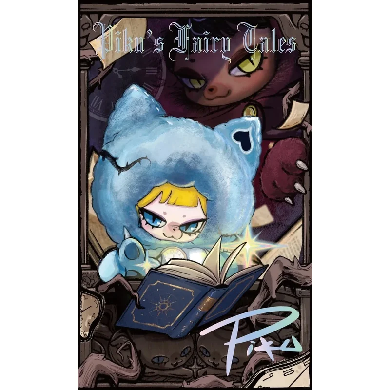 New Piku'S V2 Fairy Tales Series Plush Blind Box Caixa Caja Cute Dolls Girls Boys Gift Mystery Box Bag Pendant