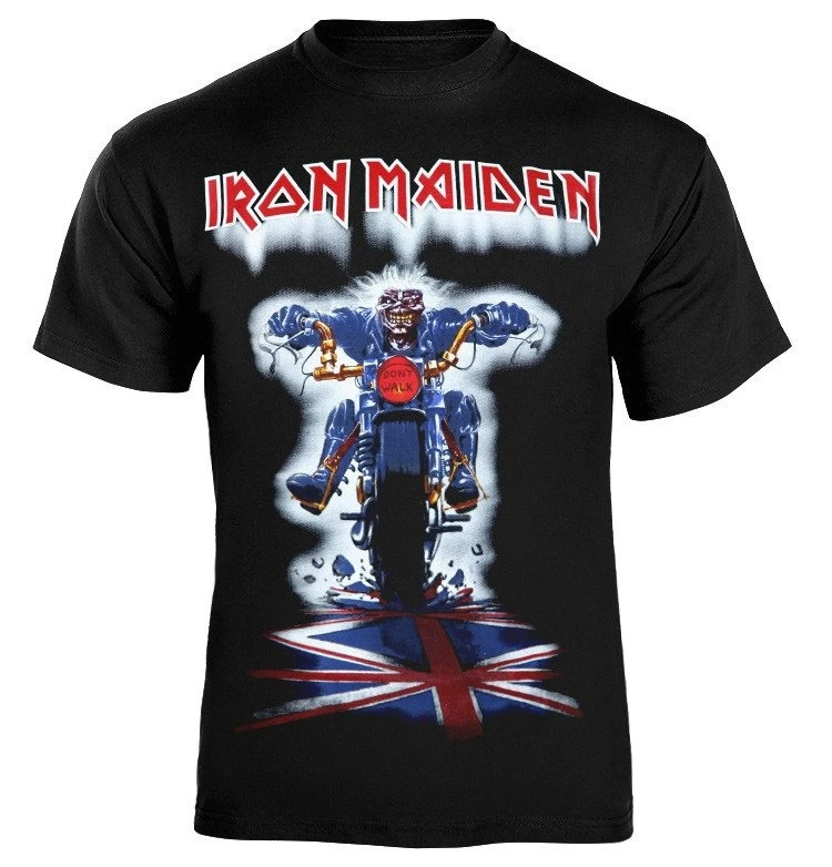 تي شيرت IRON MAIDEN Knight مطبوع عليه رسومات جرافيك للرجال والنساء فضفاض بأكمام قصيرة للملابس الفاخرة غير الرسمية للفصول الأربعة #1