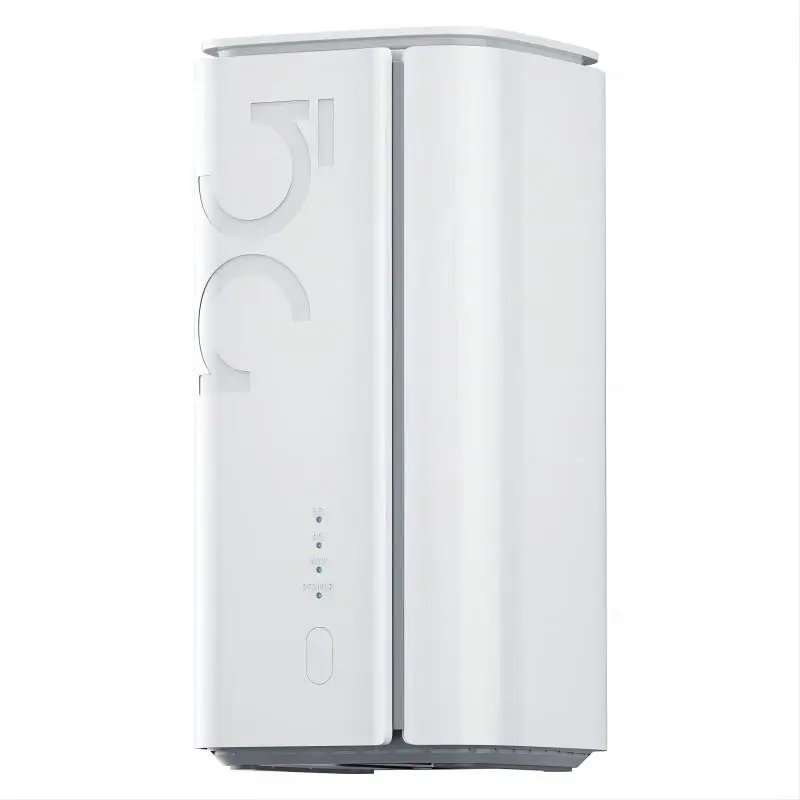 New ML01F 5G Indoor CPE Router 3.4Gbps X62 Chip WiFi 6 Wireless Router Gigabit Port 5G NSA SA 4G LTE CAT20 Modem Sim Card
