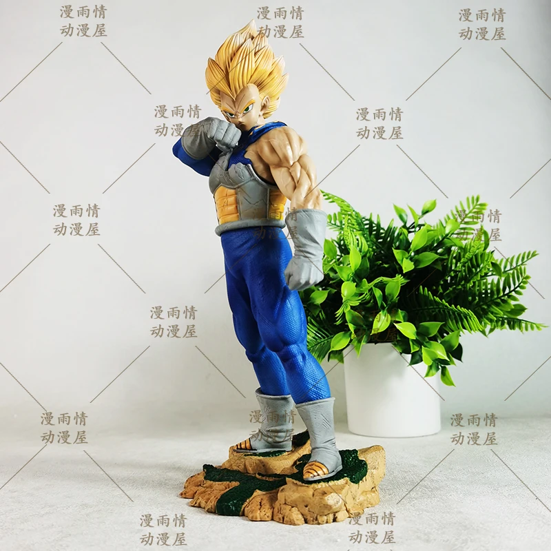 27cm Figurka Anime Dragon Ball Gk Evolution Super Saiyan Vegeta Figurka Akcji Wykwintne Ręcznie Robione Kolekcjonerskie Ozdoby na Biurko