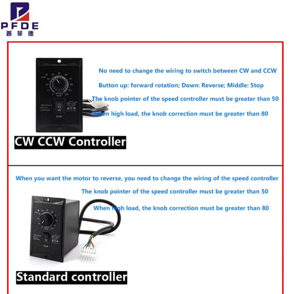 110V 6W-400W  US-52 Motor Speed Controller Pinpoint Regulator Controller Forward & Backward AC  110V 6-400W