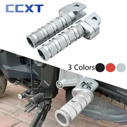 Motorcycle CNC Pedal Foot Pegs FootRest Footpegs For Suzuki GSX S750 S1000 R250 R600 R750 R1000 For Honda CB CBR 125R 250R 300R