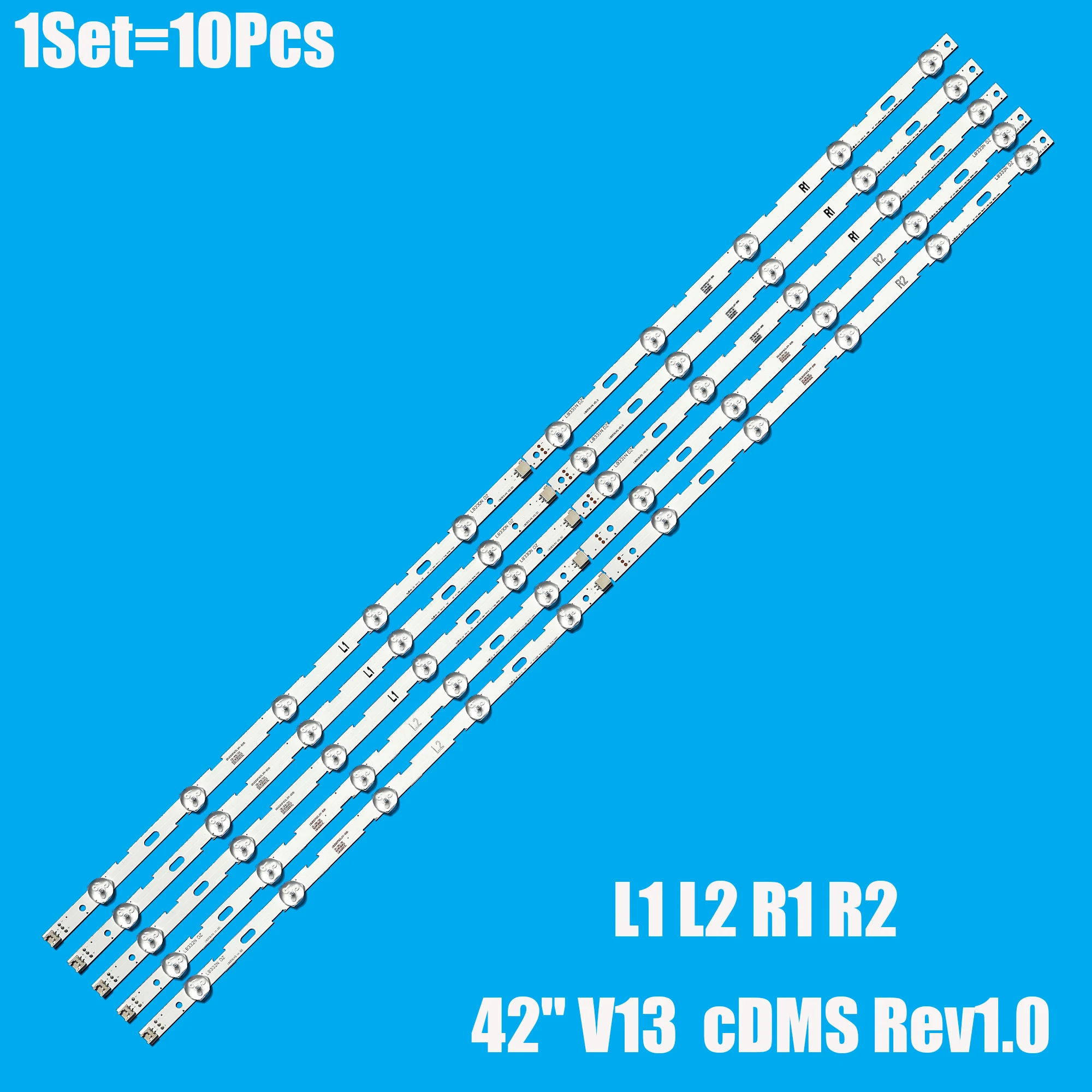 faixa de retroiluminacao led para 42ln5300 42ln5204 42ln5200 agf 78379401 6916l1404a 1405a 42ln549c lc420due sf r5 42 v13 cdms rev10 01