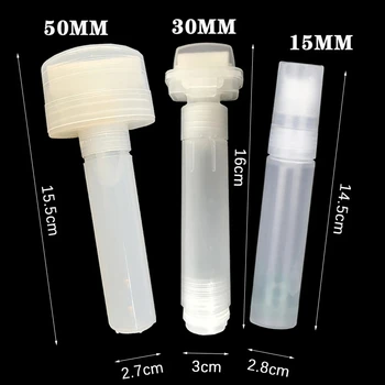 Rotuladores de plástico de 5mm, 30mm y 50mm, bolígrafo de pintura, varilla de bolígrafo vacía de alta capacidad, barriles, tubo, pared de calle, bolígrafo de Graffiti, accesorios de tiza líquida