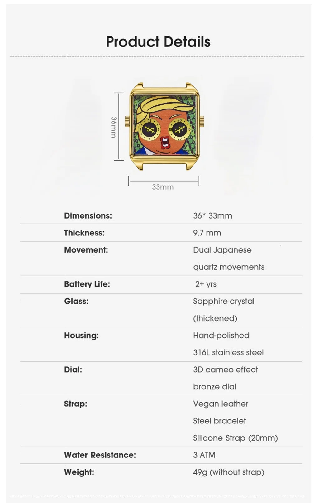 Happie Watch Luxury Women Men Watches Elegant Calendar Date Women Quartz Watch Stainless Steel Bracelet Ladies Wristwatch Couple