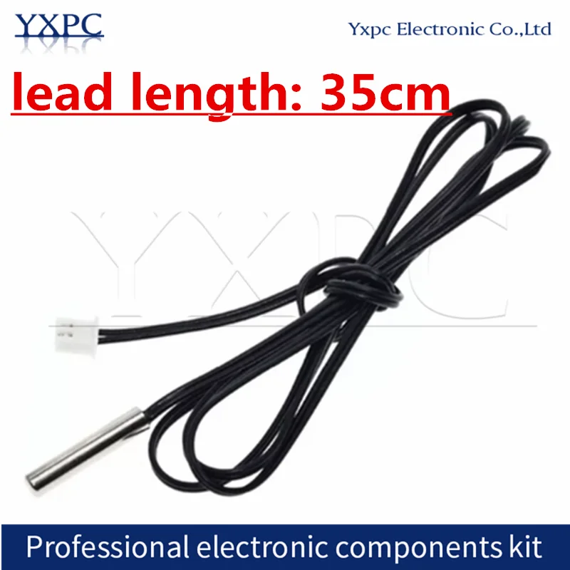 1PCS NTC Thermistor Temperature Sensor B3950 2K 5K 10K 15K 20K 50K 100K 1% Air probe air conditioning probe 35CM 3470