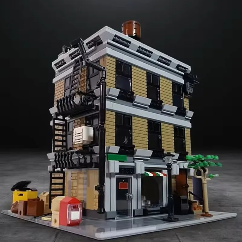 

Изготовленное на заказ модульное здание MOC-162822 Hero Peter Parker's Apartment 2712, детали