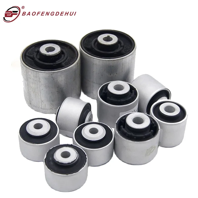 10PCS Front Inner Suspension Control Arm Bushing Kit For Audi A7 A6L A6 C7 2011- 4G0407515 4G0407183 8K0407182B 4GD407181