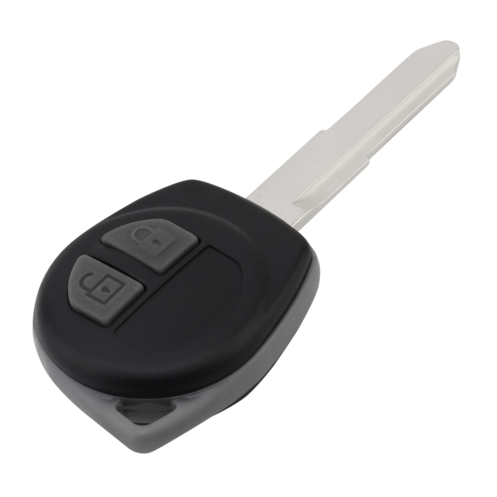 433Mhz 2 Knoppen Keyless Ongesneden Flip Afstandsbediening Sleutelhanger Met ID46 Chip Voor SUZ-UKI Swift SX4 Alto Jimny Vitara ignis Splash