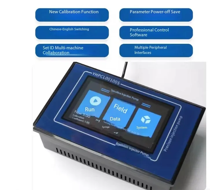 Programmable Touchscreen Microfluidic Dispensing System for Electrospinning – Automated Liquid Handling with 7″ LCD & Multi-Pump