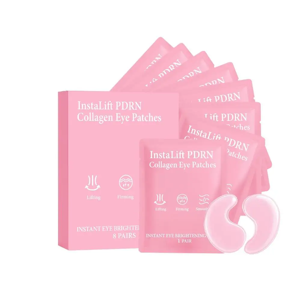 

InstaLift Anti-Wrinkle Collagen Eye Mask - Nicotinamide Hydrolyzed Collagen, Reduces Eye Bags Dark Circles Deep Hydrating
