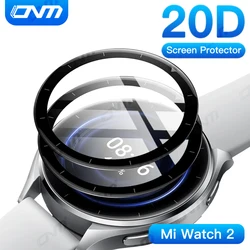 Protecteur d'écran 20D pour Xiaomi Mi Watch 2, film anti-rayures, couverture complète, film de protection Ultra-HD, pas de verre