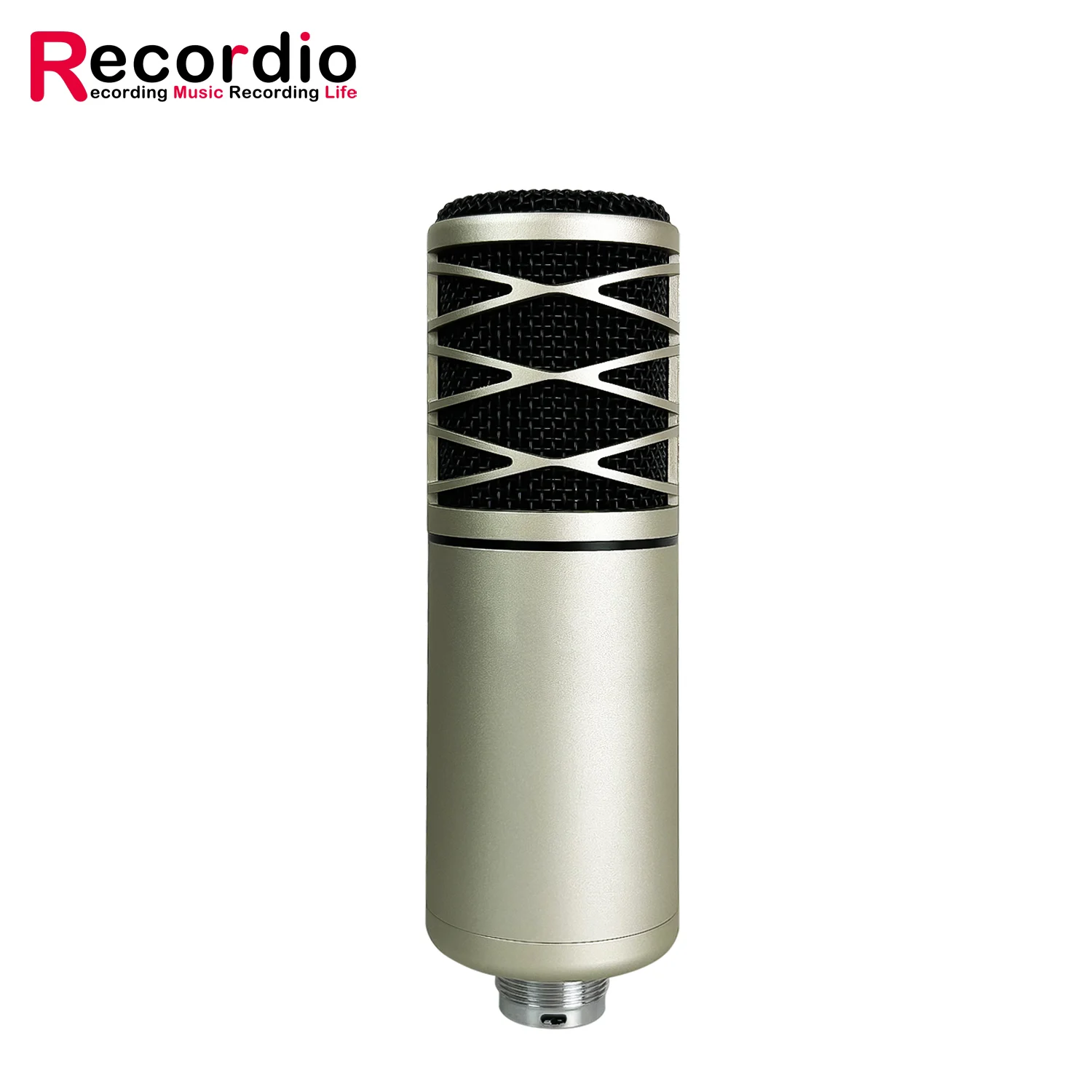 GAM-AT808 ميكروفون مكثف كبير الحجاب الحاجز لتسجيل معدات الكاريوكي للكمبيوتر ميكروفون مباشر