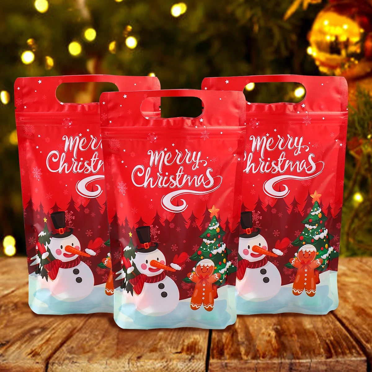 

Santa Claus Stand up Bags Christmas Decoration for Home 2024 Xmas Gift Bags Xmas Ornament Navidad Natal New Year Gift Bags 2025