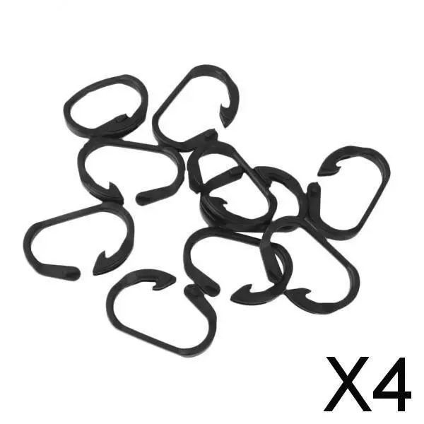 2-5pack 10pcs Outdoor Camping Hiking Tent Connect Buckle Carabiners Hook