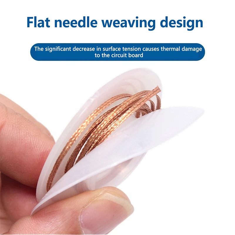 5 PCS Desoldering Wire Braid Soldering Mesh Welding Parts Low Residue No-Clean Solder Tin Remover Tool