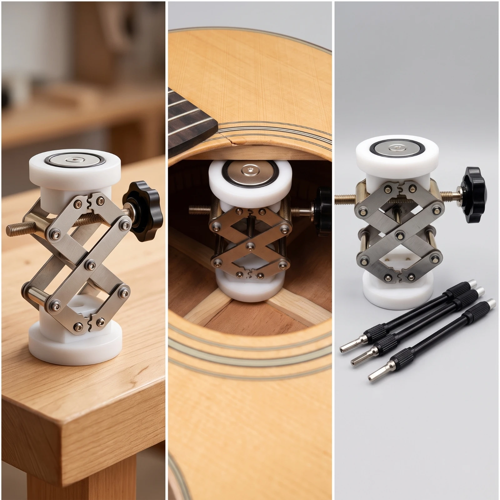 Guitar Repair Jack with Magnetic Components Long-Lasting Acoustic Guitar Repair Jack Easy to Use Accurate for Luthiers