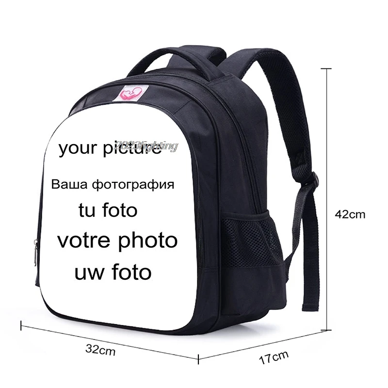 16 Inch Binnenstebuiten Cartoon Jongen Meisje Tiener Schooltas Grote Capaciteit Rugzak Mode Student Rugzak Mochila