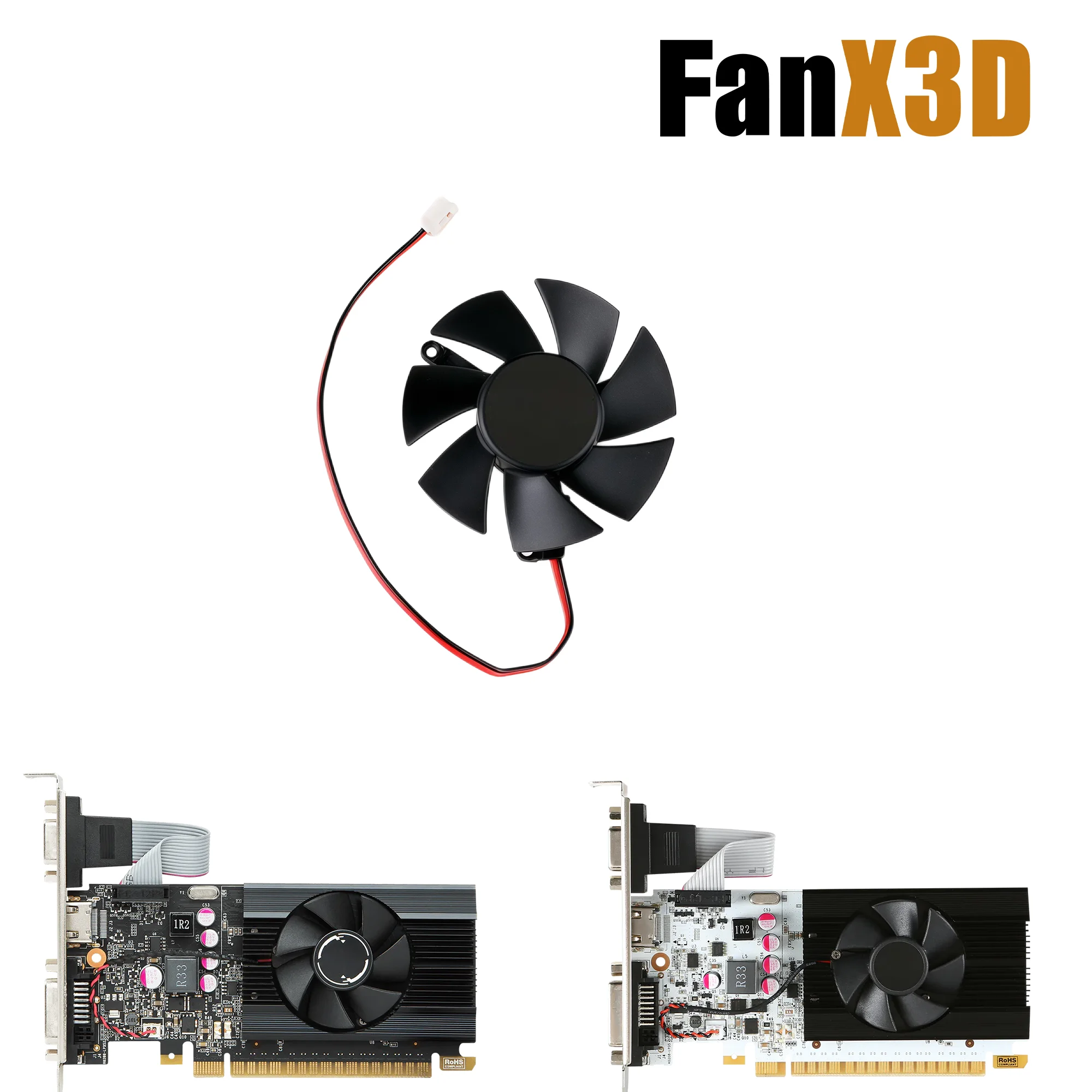 47MM HA5010M12-F Cooling Fan For MSI GT 730 710 610 N730 N610 Graphics Video Card Cooler Fan