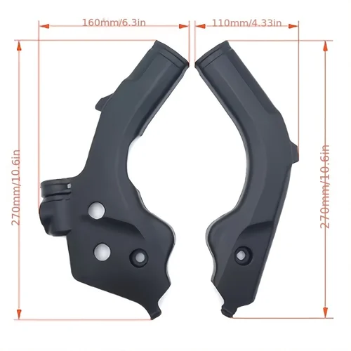 Imagen 2 del producto Protector de marco de plástico grueso Original adecuado para Husqvarna TC TX FX FS 19-22 TE FE 20-23 cubierta protectora de carrocería de bicicleta de cross