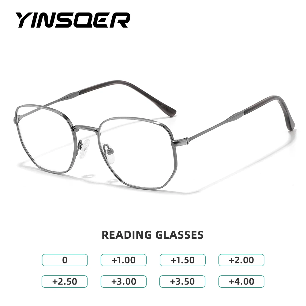 Graduated Glasses for Men Blue Light Lenses for Women Magnifying Glasses with Prescription Eyewear Men's Eyeglasses for Reading