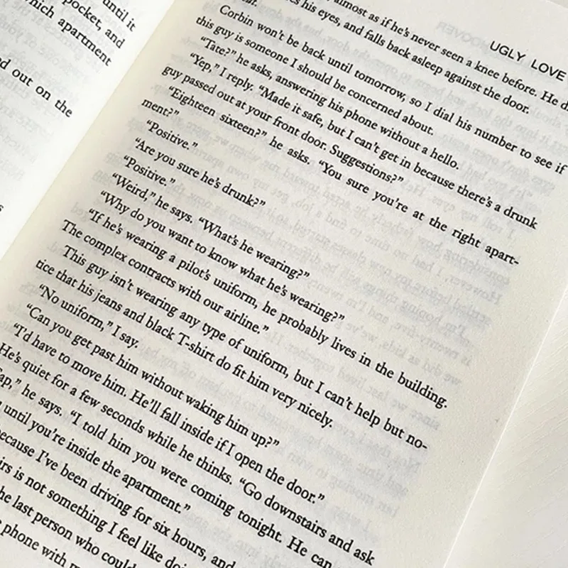 رواية حب قبيحة جديدة من كولين هوفر، رواية الحياة العائلية للبالغين، الطبعة الإنجليزية، الأكثر مبيعًا في نيويورك تايمز