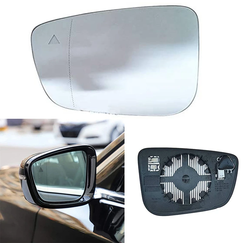 Car Heated Blind Spot Wing Rear Mirror Glass For-BMW 3 Series G20 G21 5 Series G30 G31 7 Series G11 G12