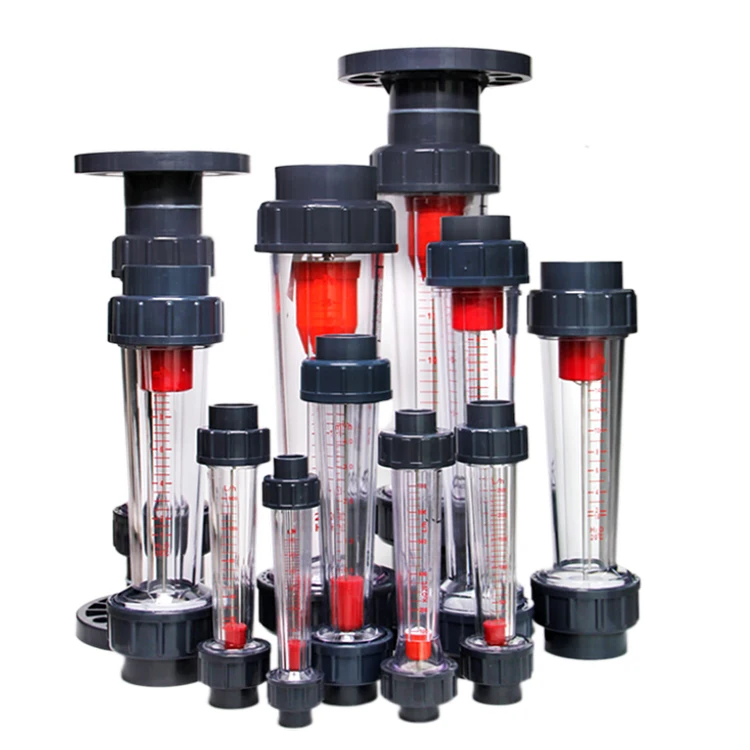Anti-corrosion AS ABS Plastic Tube Water Gas Rotameter Flow Meter