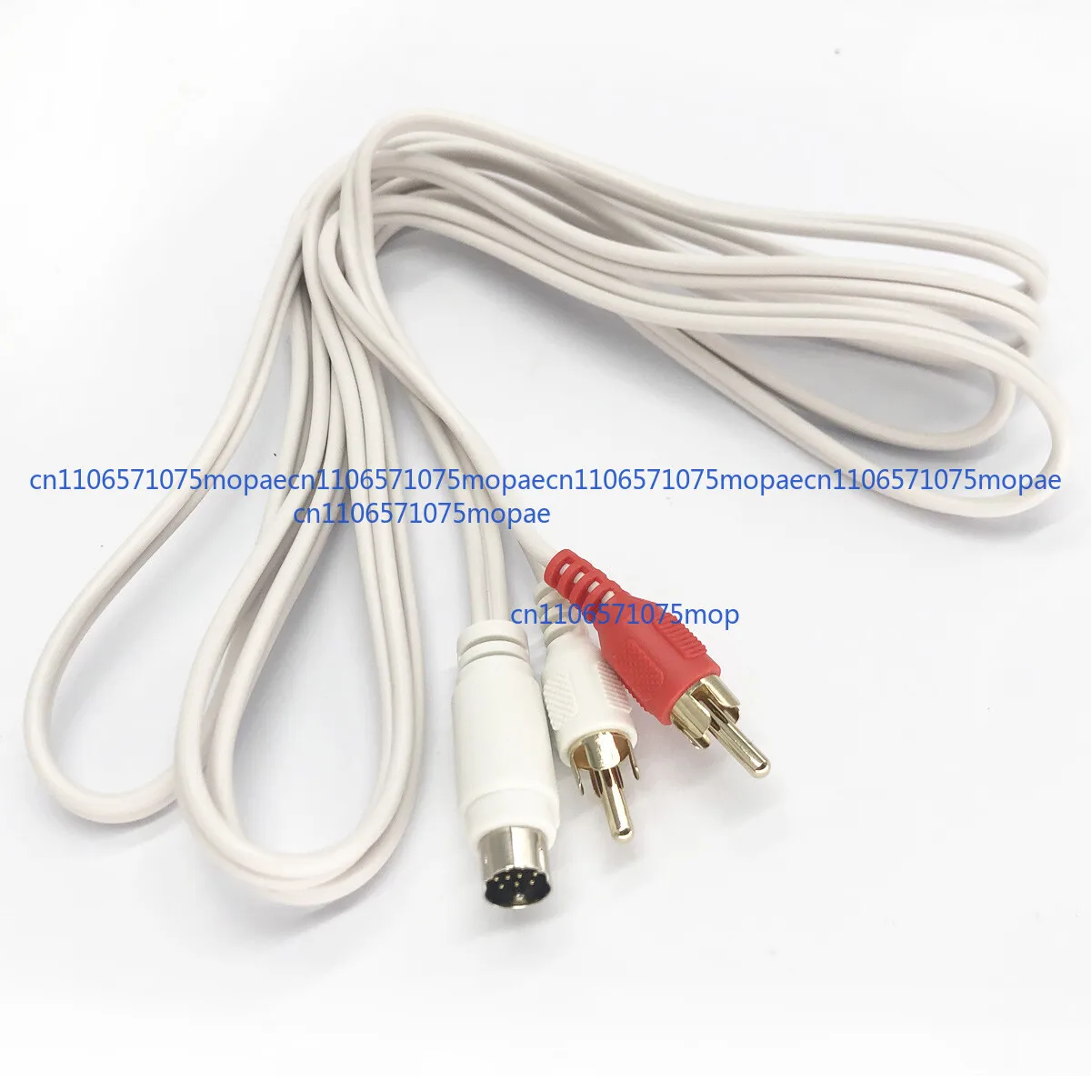 中古アダプターケーブル-285320-0207-用-bose-link-rca-to-din-アダプター-9-ピンケーブルコード