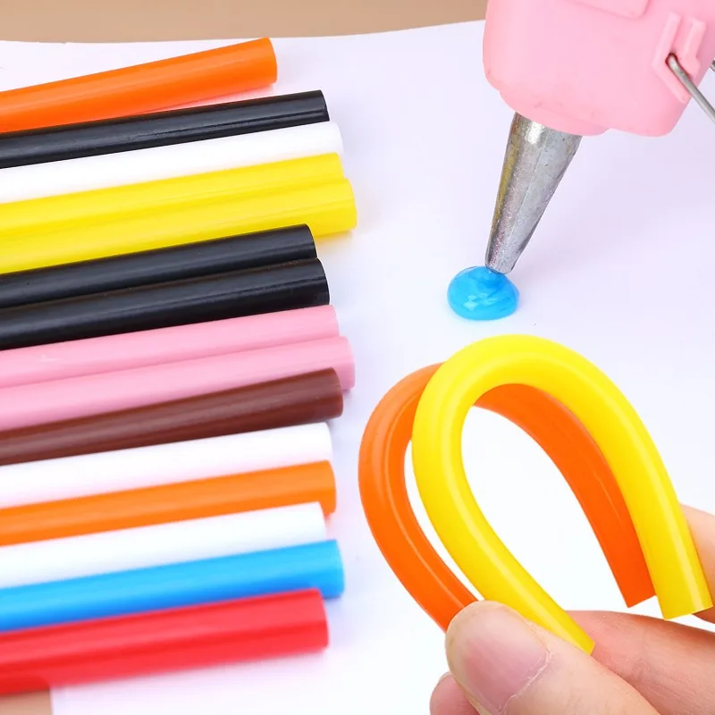 Colorful Hot Melt Glue Sticks Body Dent Removal Repair Strips Strong Viscosity Adhesive Rod Electric Glue Gun Heat Pistol Stick