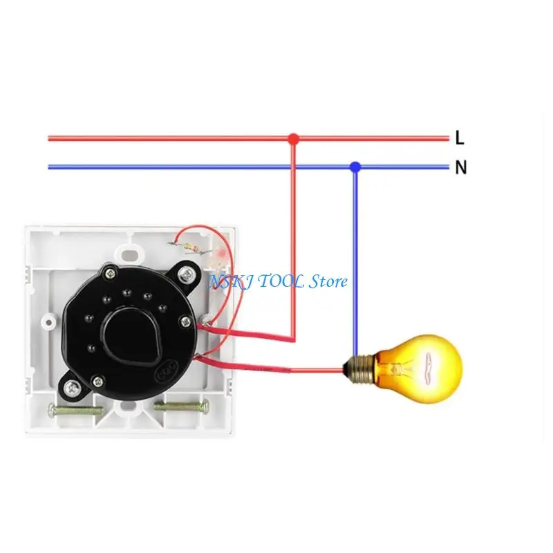 L8RC Mechanical Timer Swtiches Countdown Control Controller 86 Panel Timer Switches