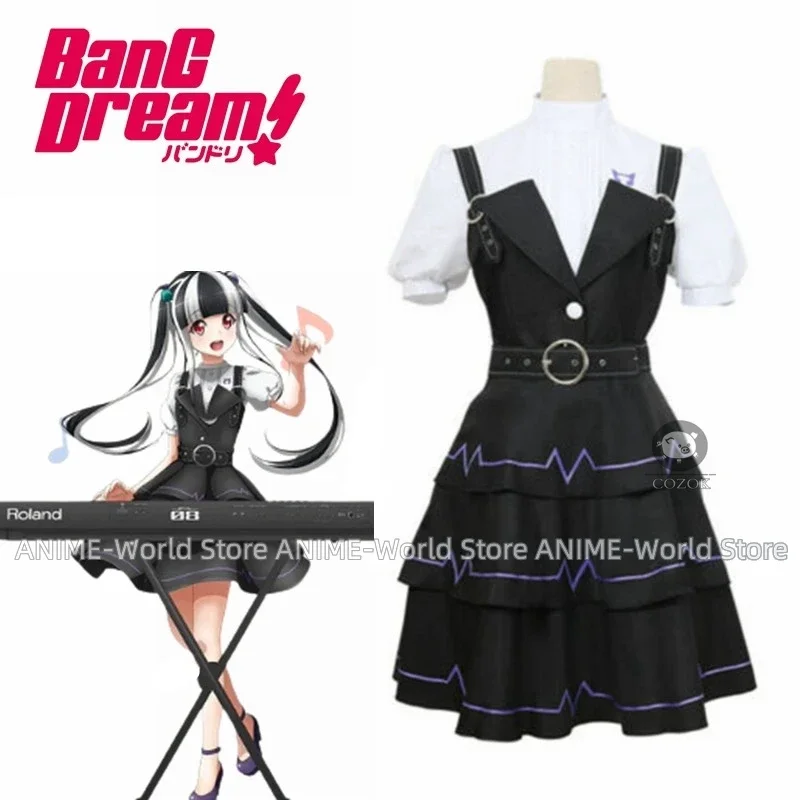 

Cosplay Costume Anime Bang Dream! Nyubara Reona RAISE A SUILEN Dresses Christmas Halloween Free shipping