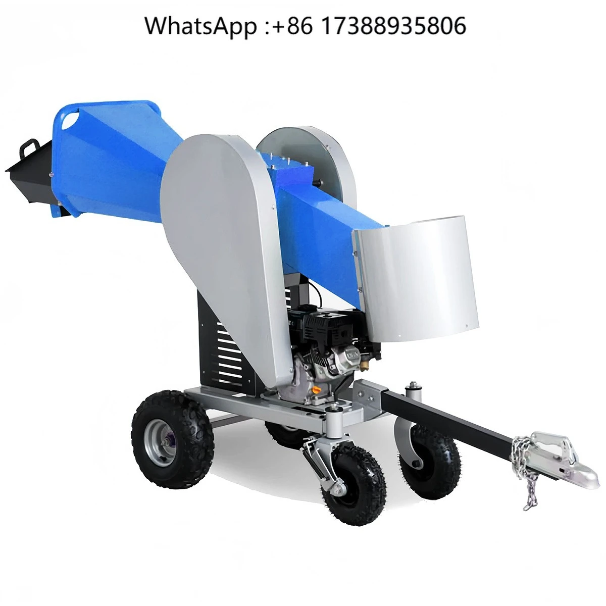 HY-BL-07 Forest Garden 7HP Four StrokeTree Branch Logger Shredder Wood Chipper with Motor
