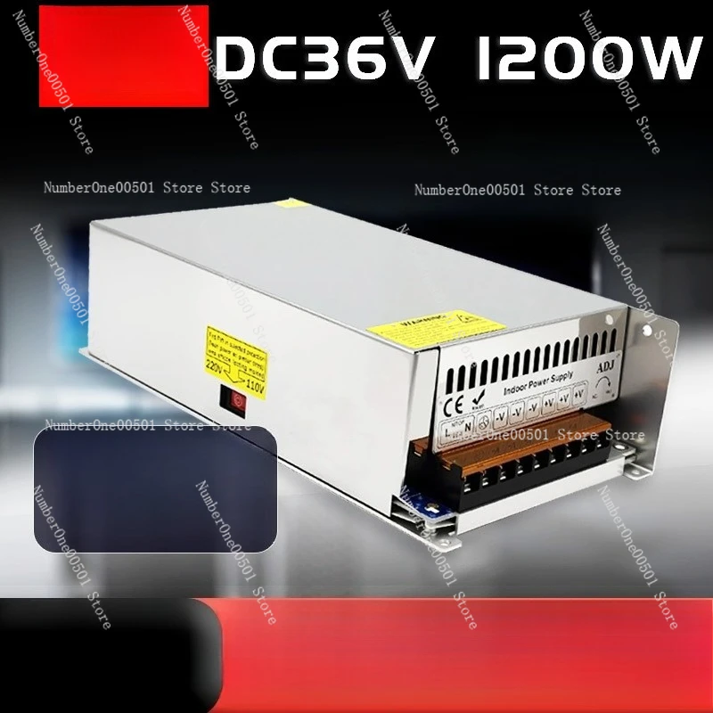36V1200w Switching Power Supply AC To DC Plant Light Power Supply LED Mechanical Equipment Driver, Stepper Power Supply
