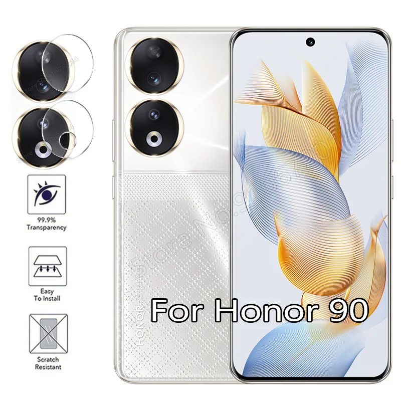 3PCS For Honor 90 Camera Lens Protector For Honor 90 200 Lite 100 Pro Lens Protective Film For Honor 70 Lite 50 80 Pro Not Glass