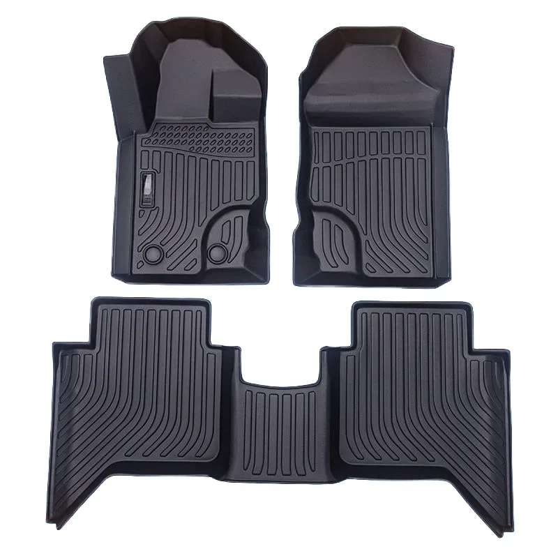 Waterproof 5D Deluxe Full Set of 4-piece 5mm Thick Car Mat
