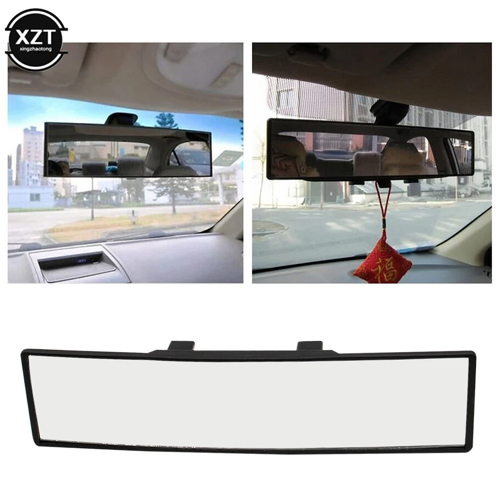 300mm Auto HD Assisting Mirror Large Vision Anti-glare Proof Angle Panoramic Car Interior Blu-ray Mirror Rearview Mirror